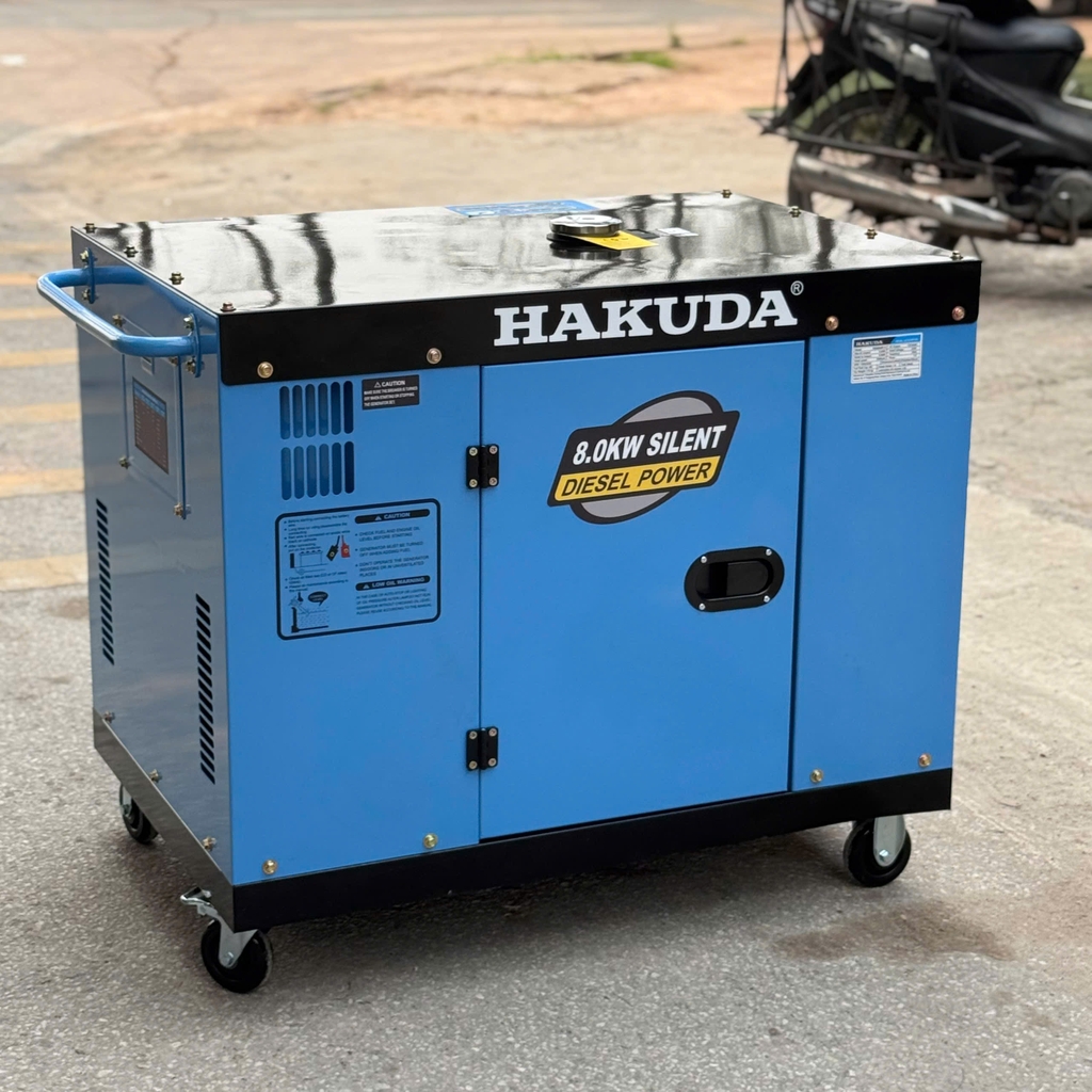 Máy Phát Điện Chạy Dầu Hakuda 8KW HKD8500P1A
