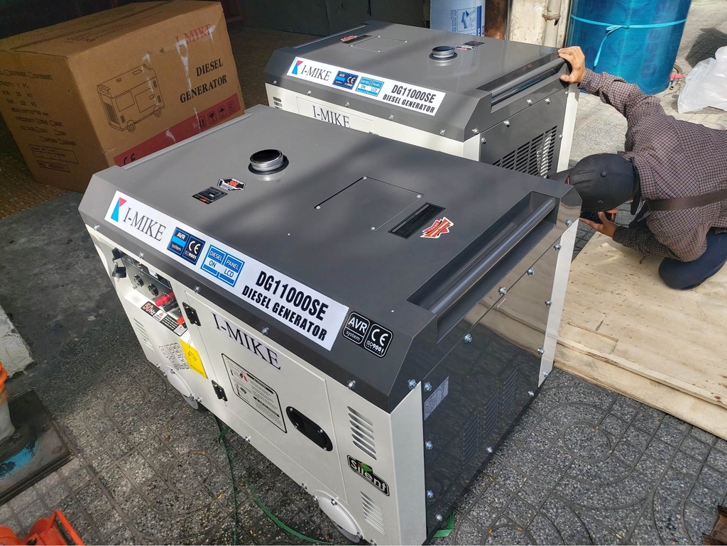 Máy Phát Điện Chạy Dầu I-Mike 8Kw DG11000SE