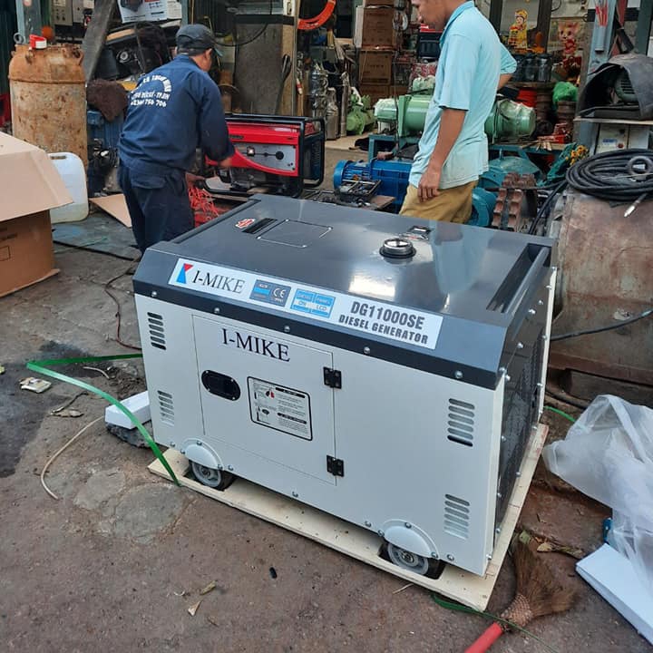 Máy Phát Điện Chạy Dầu I-Mike 8Kw DG11000SE