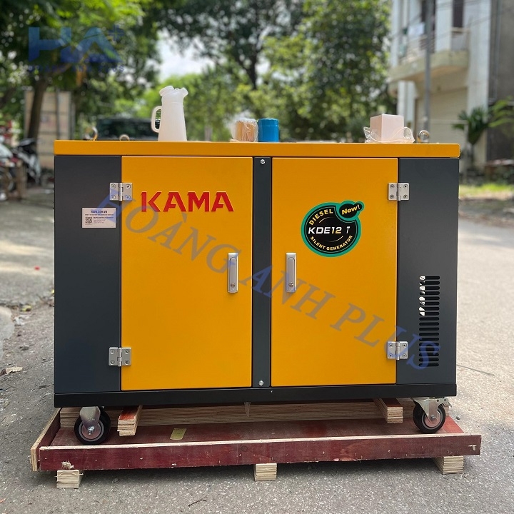 Máy Phát Điện Chạy Dầu Kama 10Kw KDE12T-1