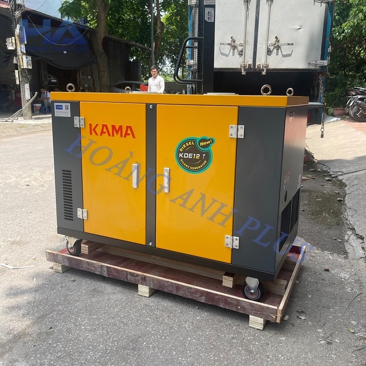 Máy Phát Điện Chạy Dầu Kama 10Kw KDE12T-1