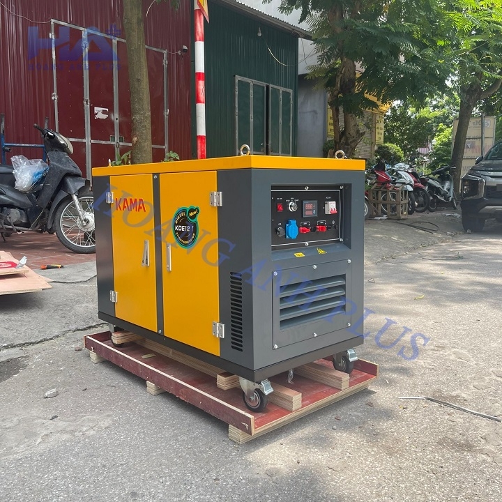 Máy Phát Điện Chạy Dầu Kama 10Kw KDE12T-1