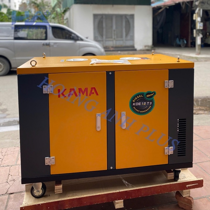 Máy Phát Điện Chạy Dầu Kama 10Kw KDE12T-3
