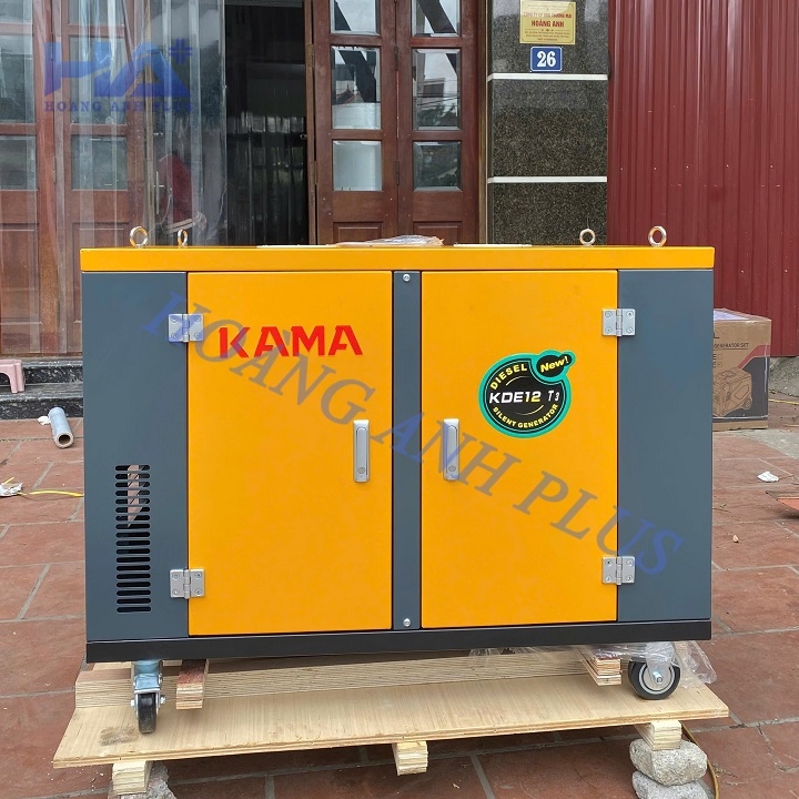 Máy Phát Điện Chạy Dầu Kama 10Kw KDE12T-3
