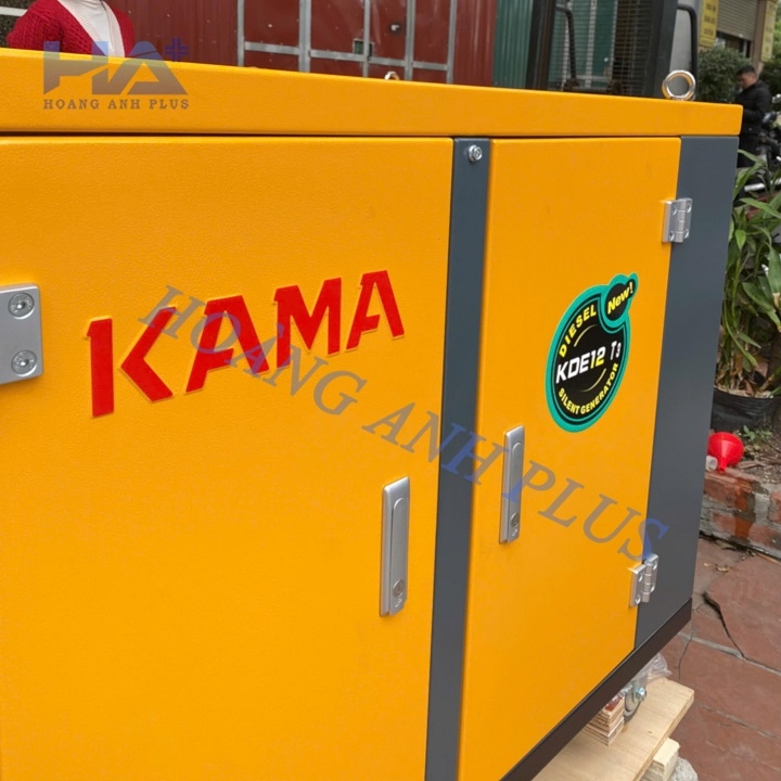 Máy Phát Điện Chạy Dầu Kama 10Kw KDE12T-3