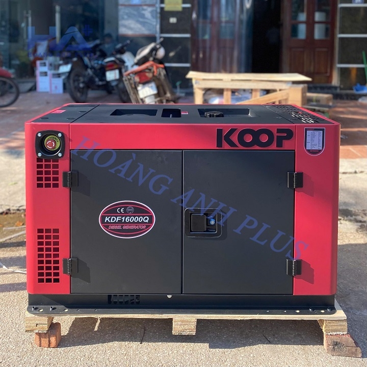 Máy Phát Điện Chạy Dầu Koop 12Kw KDF16000Q