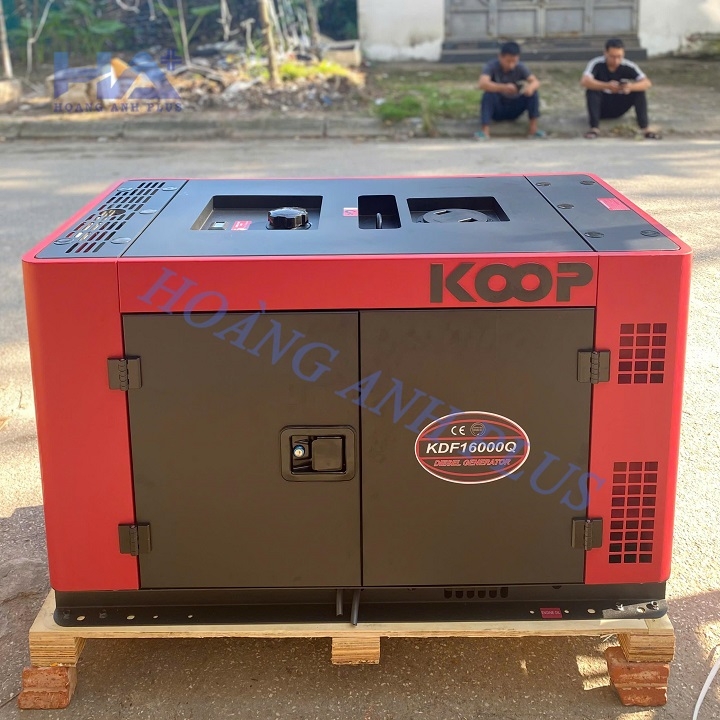 Máy Phát Điện Chạy Dầu Koop 12Kw KDF16000Q