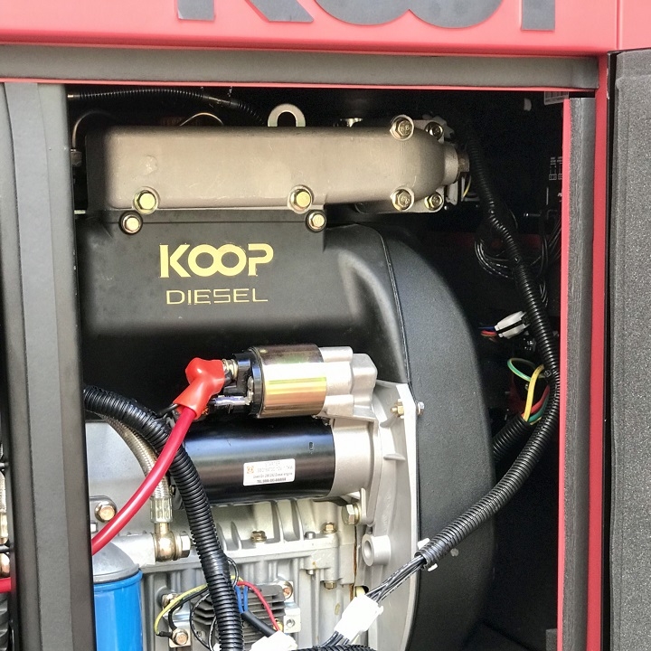 Máy Phát Điện Chạy Dầu Koop 12Kw(15Kva) KDF16000Q 3 Pha