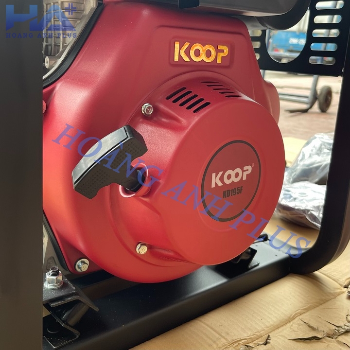 Máy Phát Điện Chạy Dầu Koop 7.5Kw(9.3kva) KDF9500XE Đề
