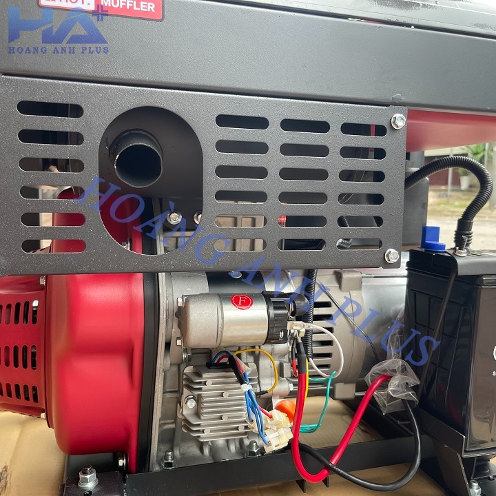 Máy Phát Điện Chạy Dầu Koop 7.5Kw(9.3kva) KDF9500XE Đề