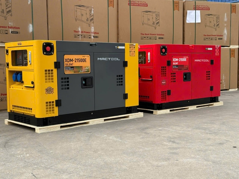 Máy Phát Điện Chạy Dầu Mactool XDM-21500E 16KW