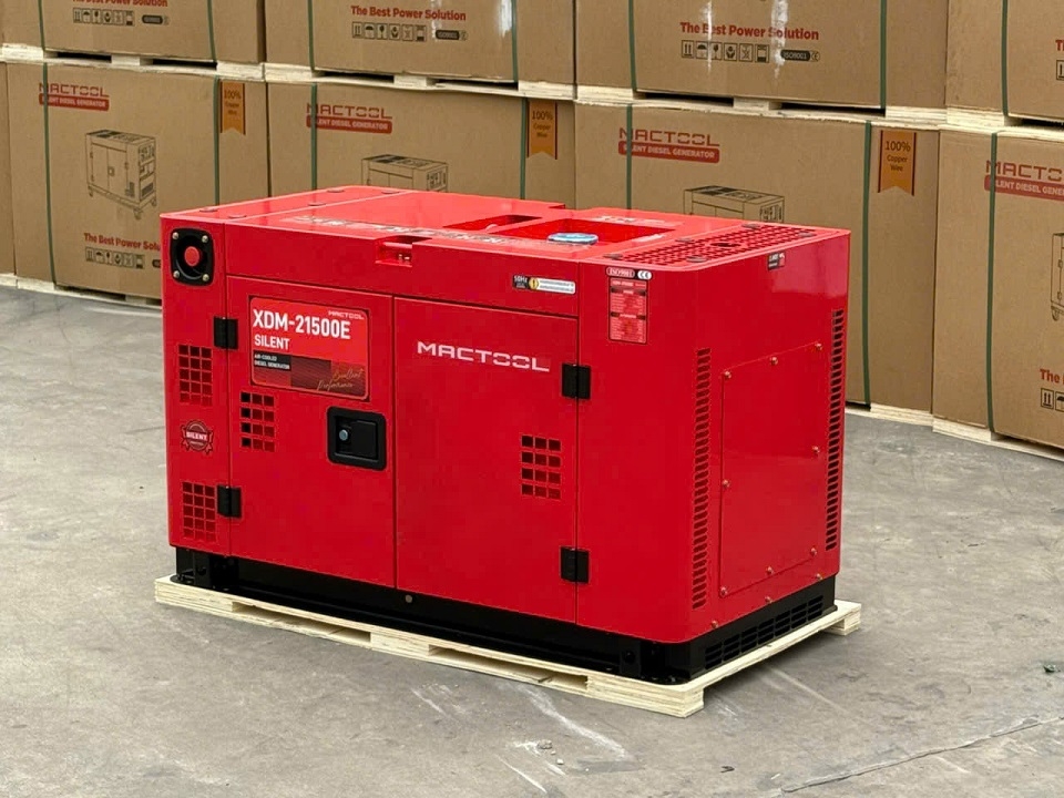 Máy Phát Điện Chạy Dầu Mactool XDM-21500E 16KW