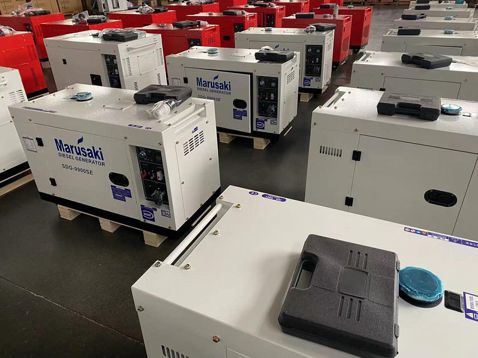 Máy Phát Điện Chạy Dầu Marusaki 6.8Kw SDG-9900TE 3 Pha