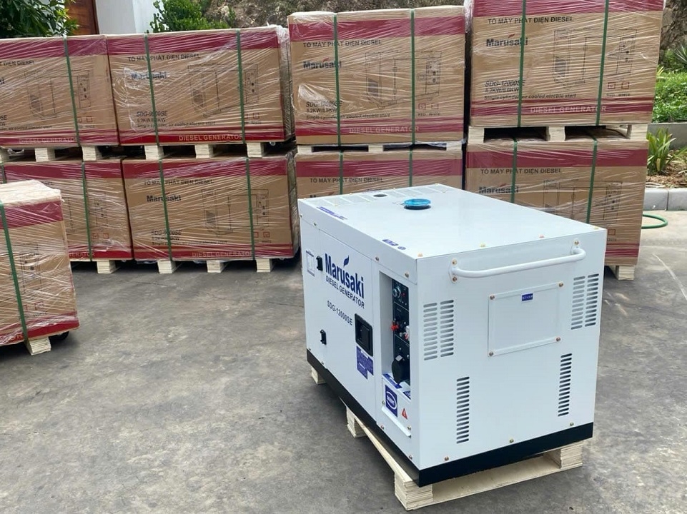 Máy Phát Điện Chạy Dầu Marusaki 8.6Kw SDG-12000SE