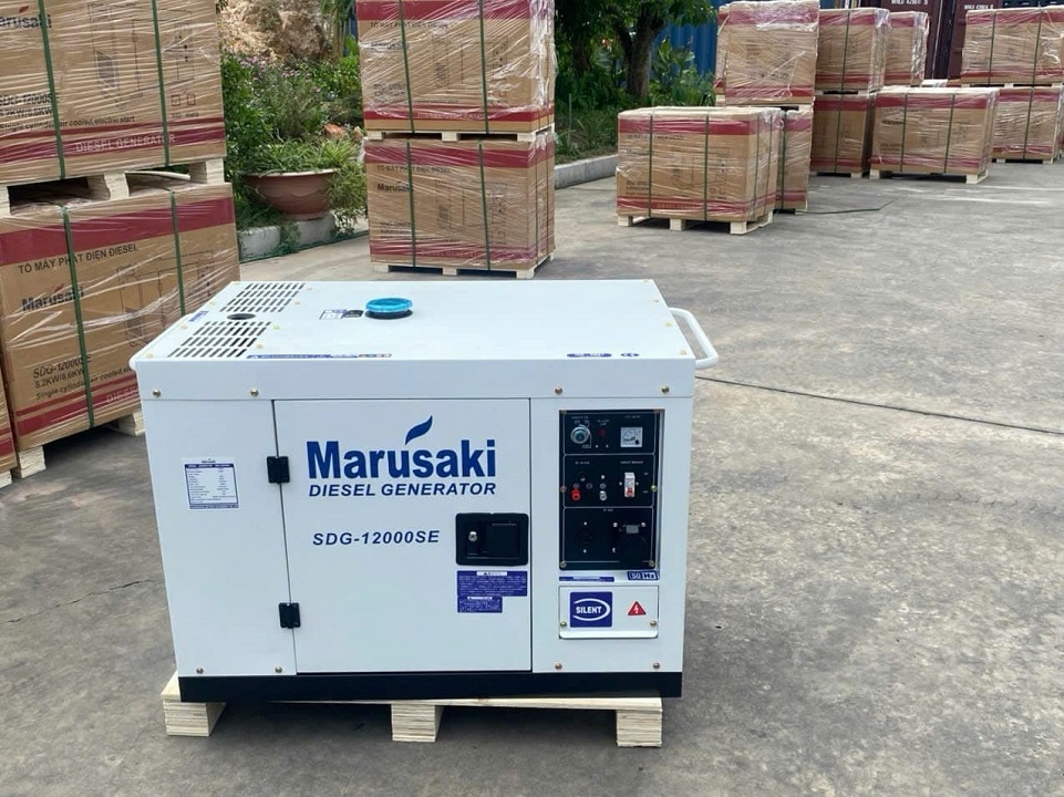 Máy Phát Điện Chạy Dầu Marusaki 8.6Kw SDG-12000SE