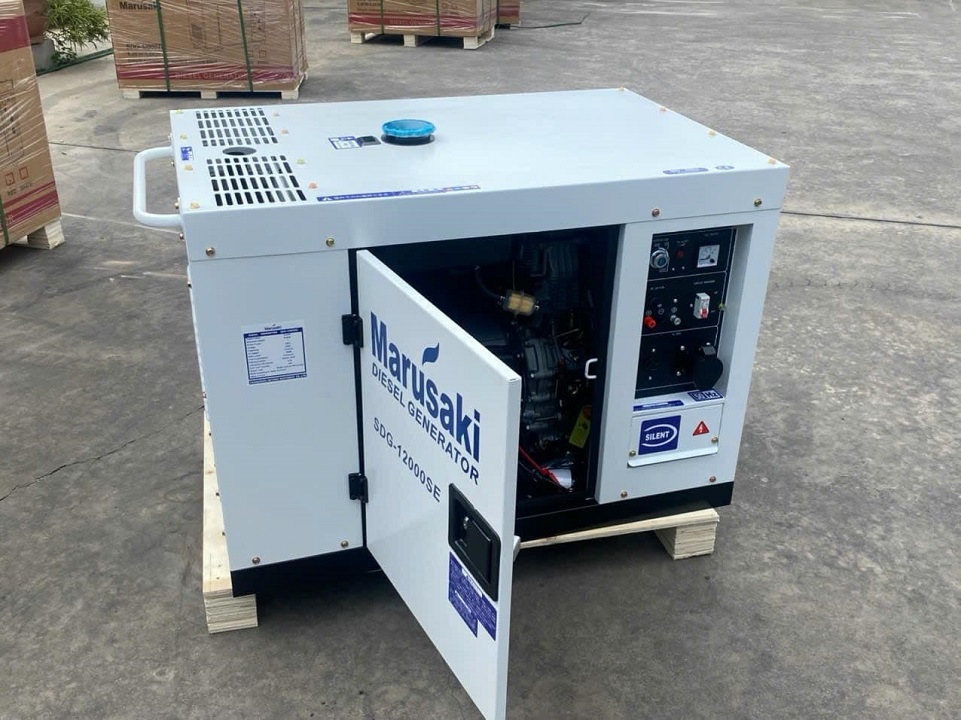 Máy Phát Điện Chạy Dầu Marusaki 8.6Kw SDG-12000ATS