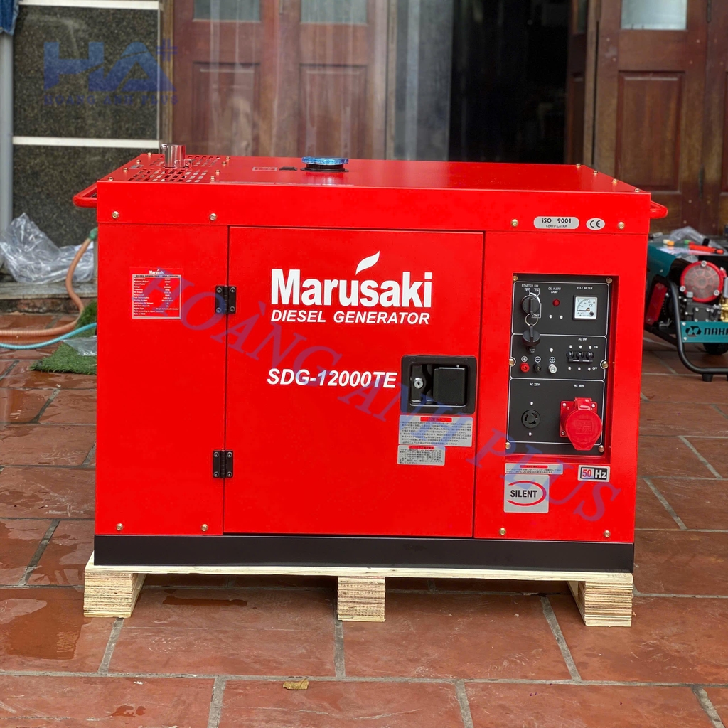 Máy Phát Điện Chạy Dầu Marusaki 8.6Kw SDG-12000TE 3 Pha