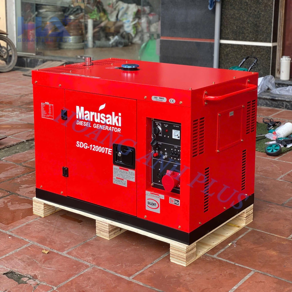Máy Phát Điện Chạy Dầu Marusaki 8.6Kw SDG-12000TE 3 Pha