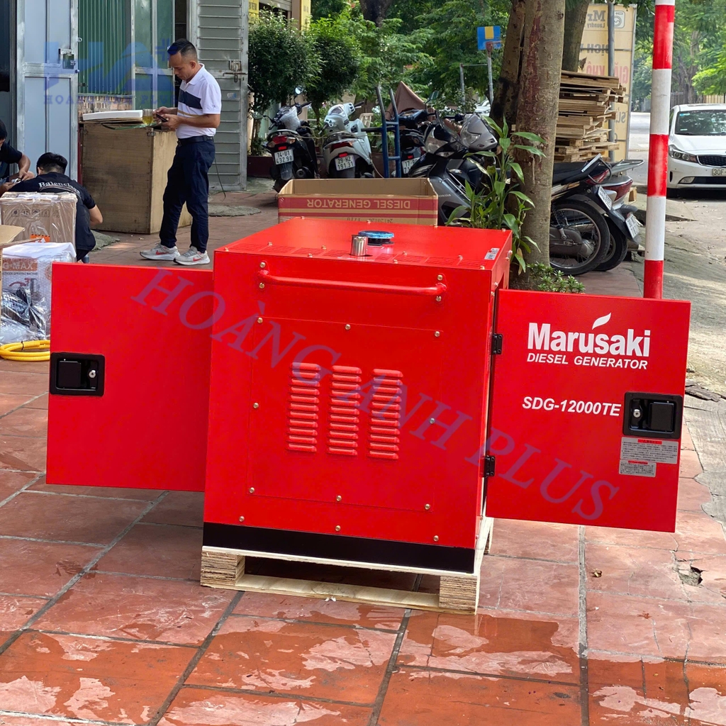 Máy Phát Điện Chạy Dầu Marusaki 8.6Kw SDG-12000TE 3 Pha