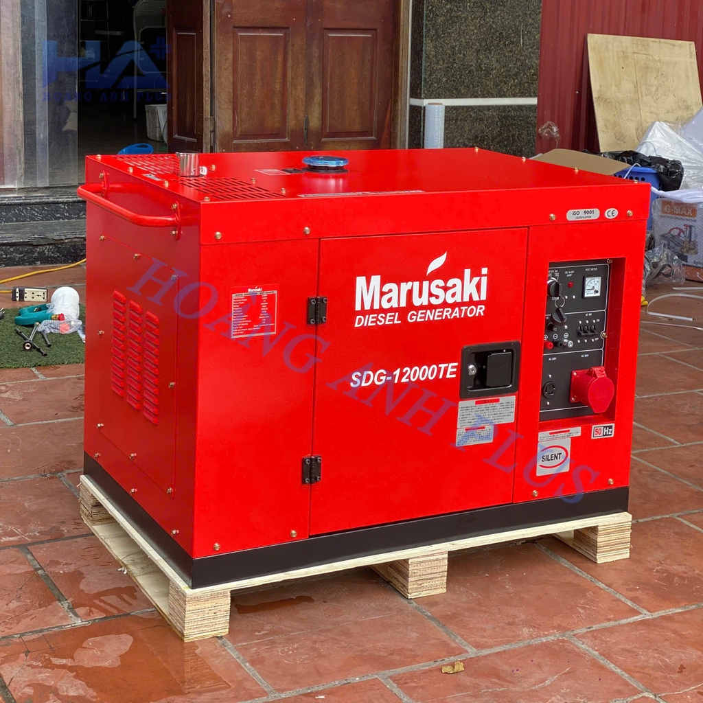 Máy Phát Điện Chạy Dầu Marusaki 8.6Kw SDG-12000TE 3 Pha