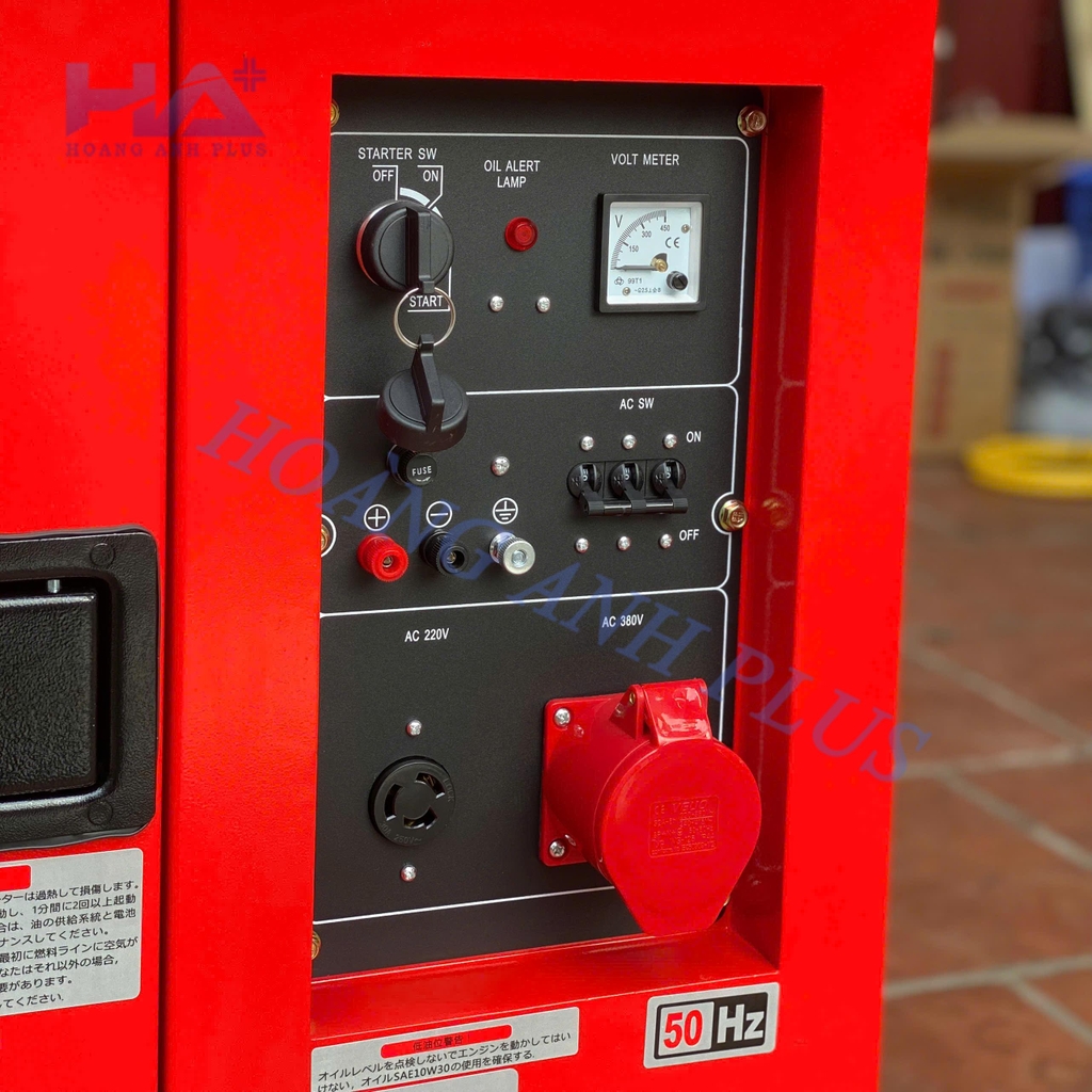 Máy Phát Điện Chạy Dầu Marusaki 8.6Kw SDG-12000TE 3 Pha