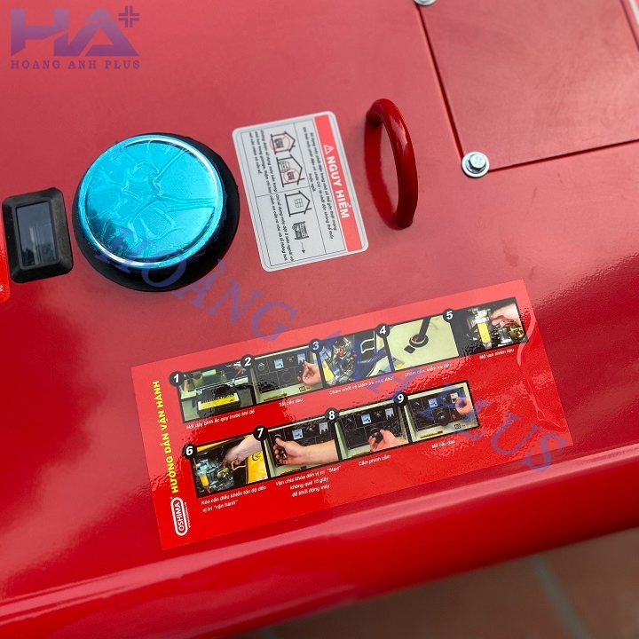 Máy Phát Điện 7KW Chạy Dầu Oshima OS-8500