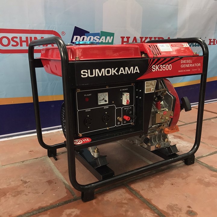 Máy Phát Điện Chạy Dầu Sumokama 3Kw SK3500