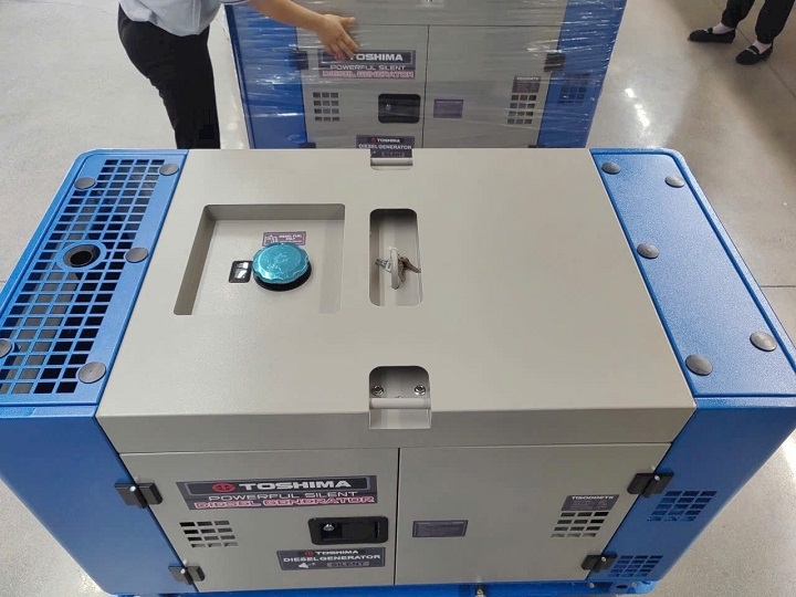 Máy Phát Điện Chạy Dầu Toshima 11KW T15000ETK Đề Nổ