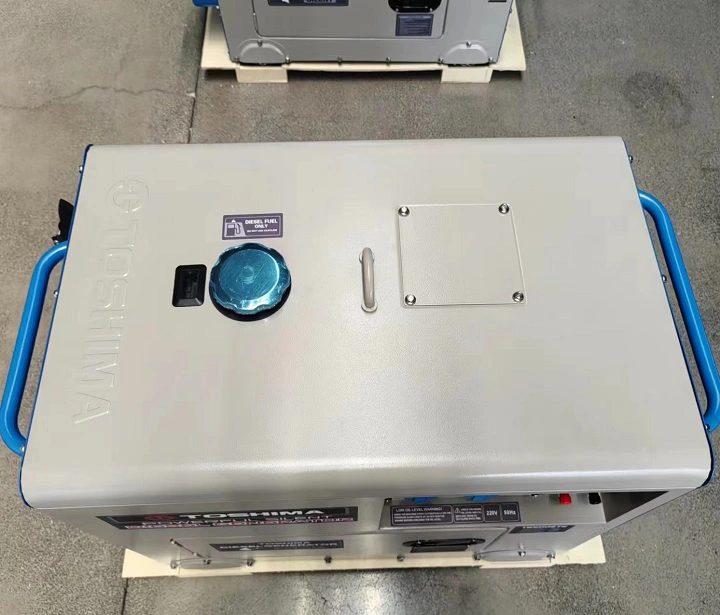 Máy Phát Điện Chạy Dầu Toshima 5KW T6500ETK Đề Nổ