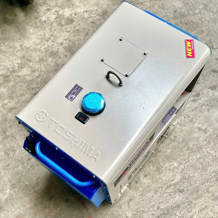 Máy Phát Điện Chạy Dầu Toshima 5KW T6500ETK Đề Nổ