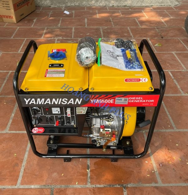 Máy Phát Điện Chạy Dầu Yamanisan 5Kw YM6500E