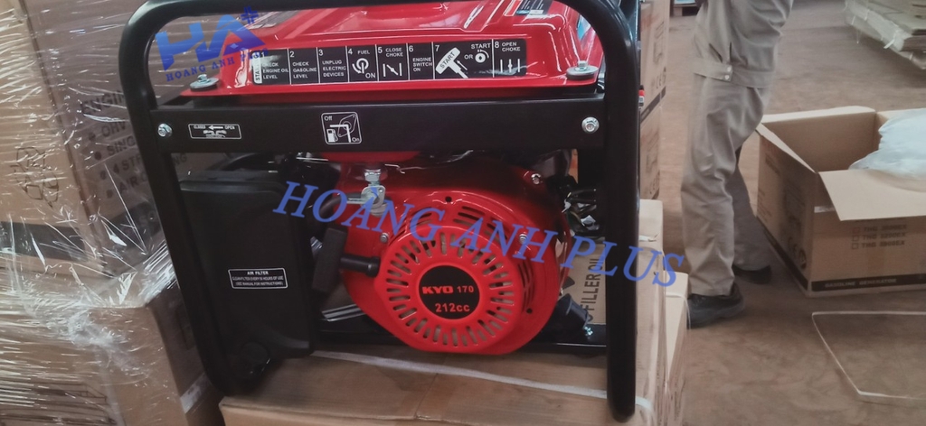 Máy Phát Điện Chạy Xăng 2KVA Kyo Power THG2500KX