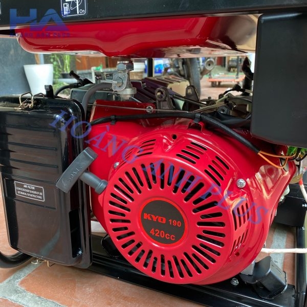 Máy Phát Điện Chạy Xăng 6KW Kyo Power THG7600KXS Có Đề