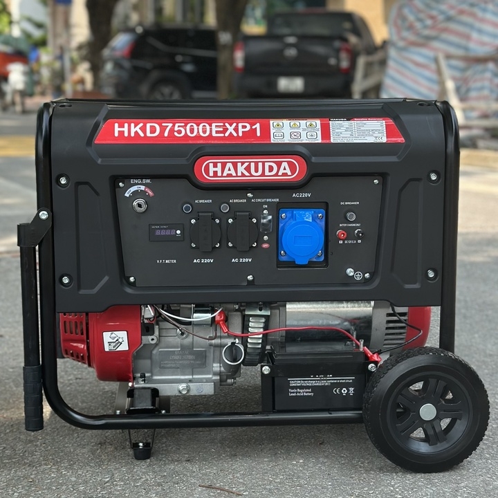 Máy Phát Điện 7KW Chạy Xăng Hakuda HKD7500EXP1