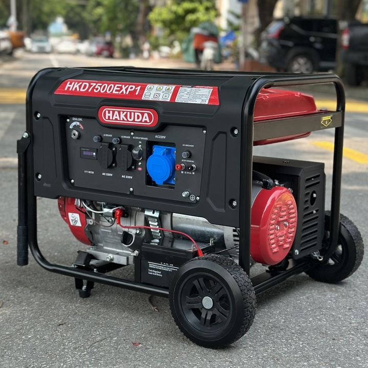 Máy Phát Điện 7KW Chạy Xăng Hakuda HKD7500EXP1