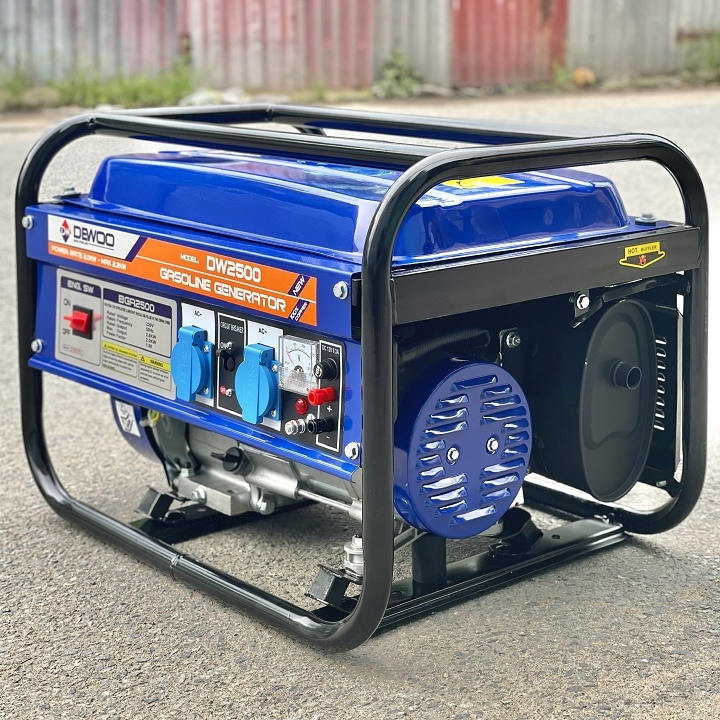 Máy Phát Điện Xăng 2KVA Dewoo DW2500