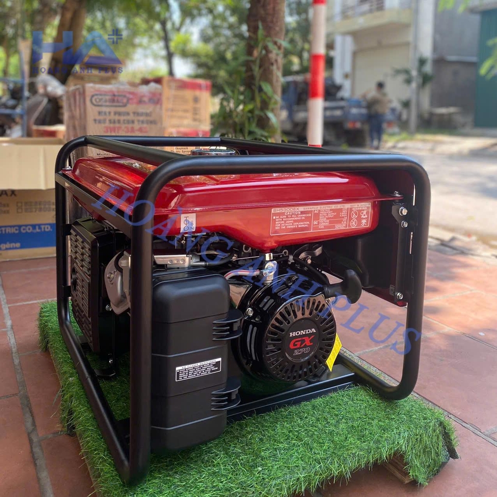 Máy Phát Điện Chạy Xăng Elemax 4.7KVA SH5300EX