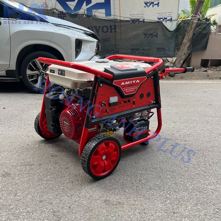Máy Phát Điện Chạy Xăng Honda Amita 5Kw AM-7600EXS Có Đề