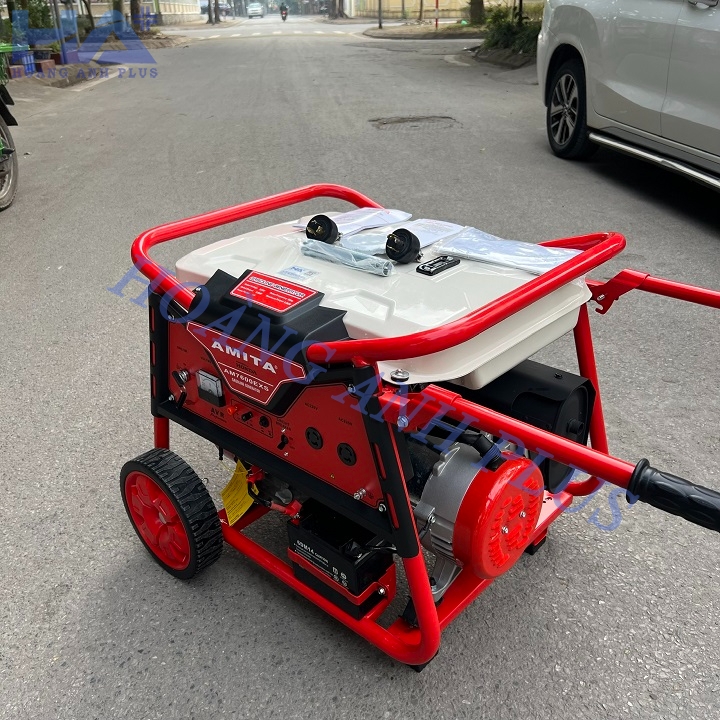 Máy Phát Điện Chạy Xăng Honda Amita 5Kw AM-7600EXS Có Đề