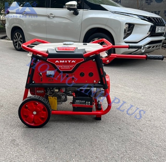 Máy Phát Điện Chạy Xăng Honda Amita 5Kw AM-7600EXS Có Đề