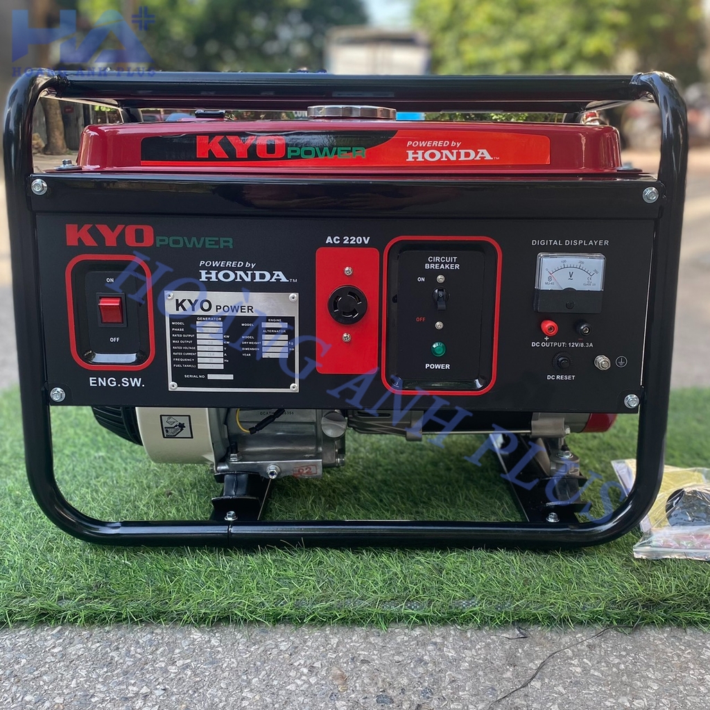 Máy Phát Điện Chạy Xăng Honda Kyo Power 3Kw THG3900EX