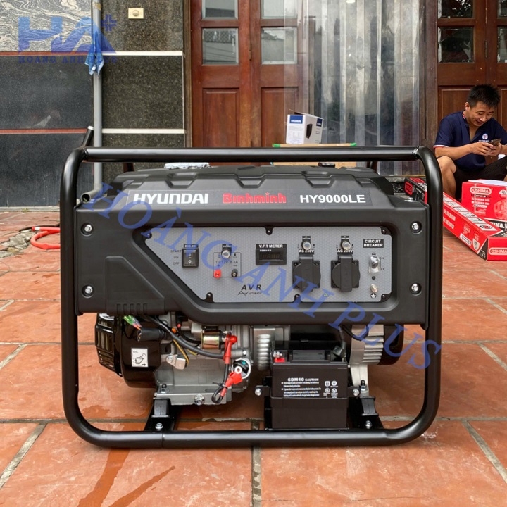 Máy Phát Điện Chạy Xăng Hyundai 6.0Kw-6.5Kw HY9000LE