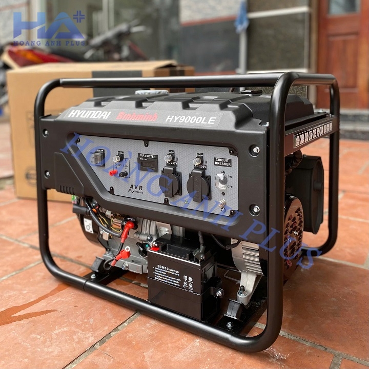 Máy Phát Điện Chạy Xăng Hyundai 6.0Kw-6.5Kw HY9000LE