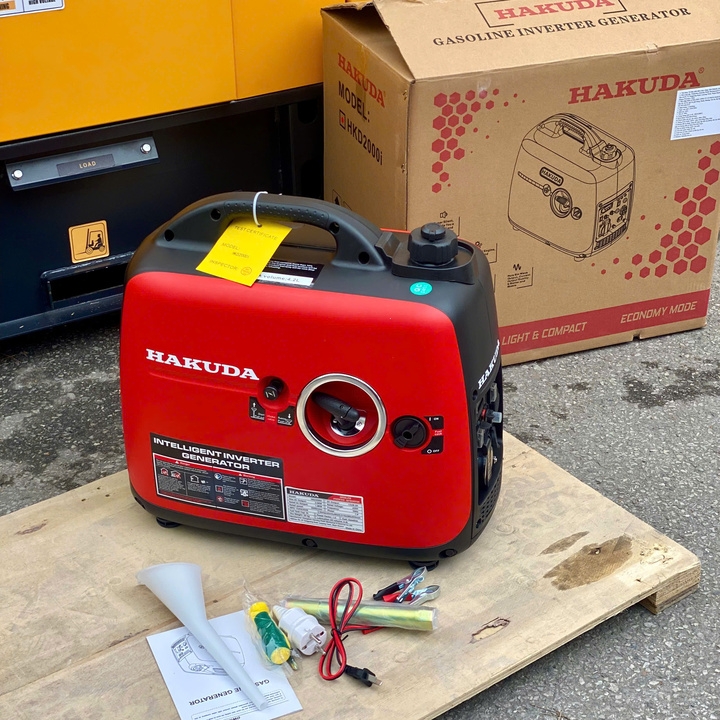 Máy Phát Điện Chạy Xăng Inverter HKD2000I Hakuda 2KW Cách Âm