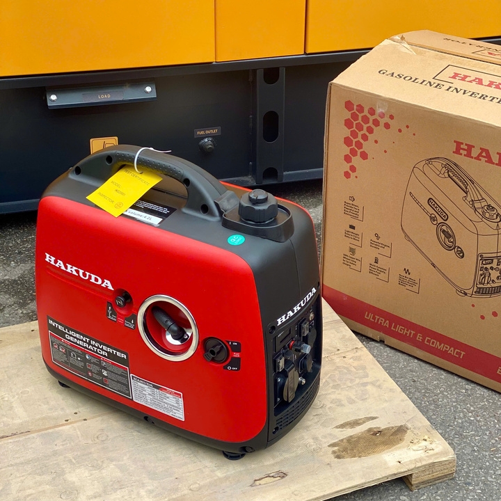Máy Phát Điện Chạy Xăng Inverter HKD2000I Hakuda 2KW Cách Âm