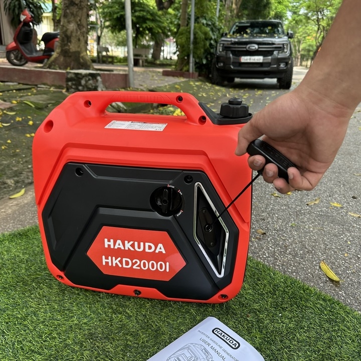 Máy Phát Điện Chạy Xăng Inverter HKD2000I Hakuda 2KW Cách Âm