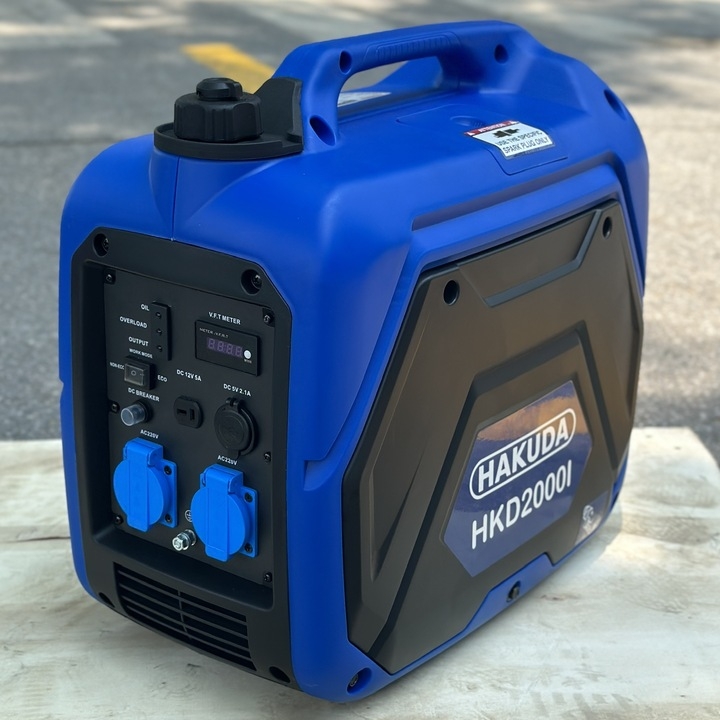 Máy Phát Điện Chạy Xăng Inverter HKD2000I Hakuda 2KW Cách Âm