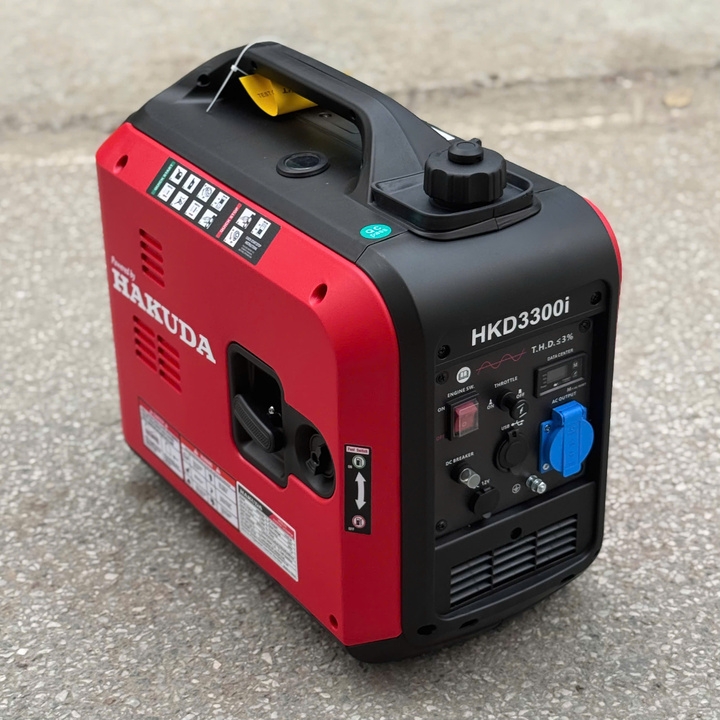 Máy Phát Điện 3KW Chạy Xăng Hakuda HKD3300i Inverter