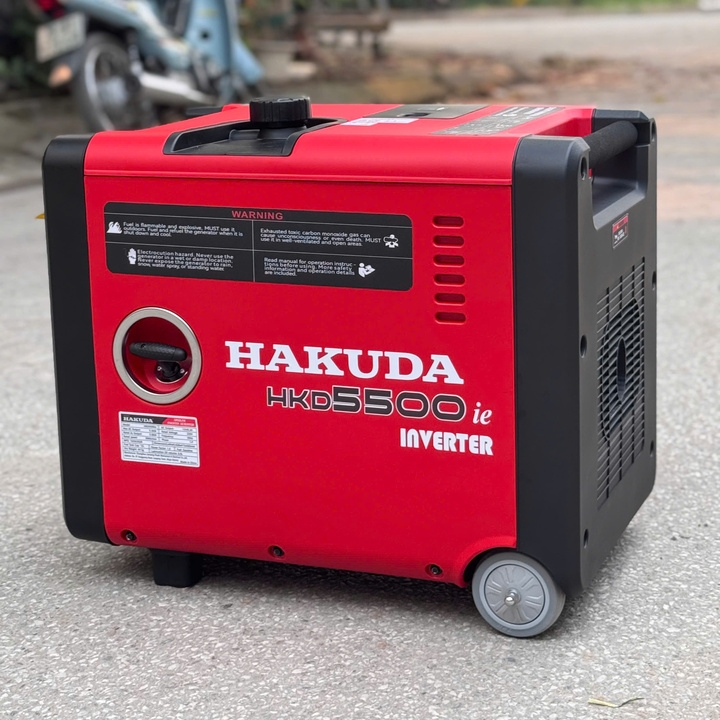 Máy Phát Điện Chạy Xăng Inverter HKD5500IE Hakuda 5KW Siêu Cách Âm
