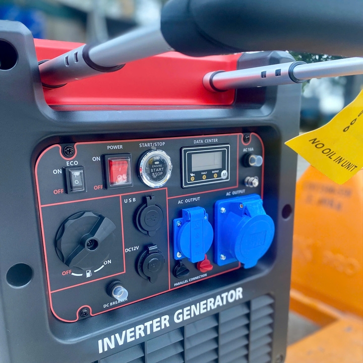 Máy Phát Điện Inverter Chạy Xăng HKD5500IE Hakuda 5KW Siêu Cách Âm